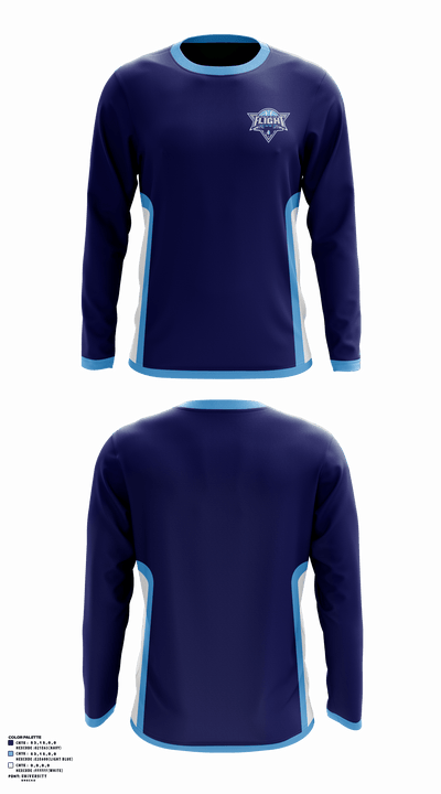 Palo Alto Flight 7667662 Long Sleeve Performance Shirt - 1