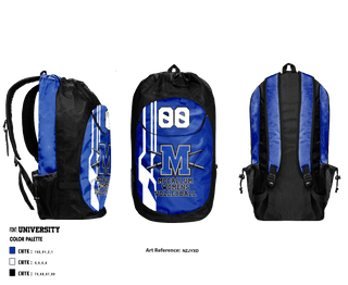 Gear Bag, McCallum High School women's volleyball, Women's Volleyball, Teamtime, Team time, sublimation, custom sports apparel, team uniforms, spirit wear, spiritwear, sports uniforms, custom shirts, team store, custom team store, fundraiser sports, apparel fundraiser