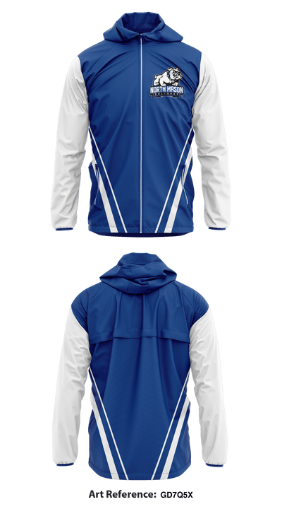North Mason High School 86874889 Windbreaker - 1