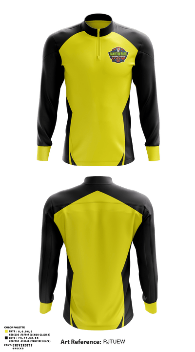 Hamilton Park Summer League 73465221 Quarter Zip Jacket - 1