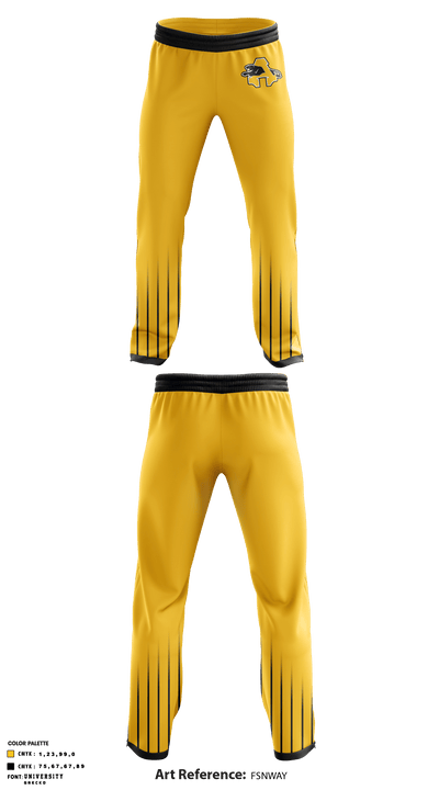 Antioch High School Golf 48869557 Sweatpants - 1
