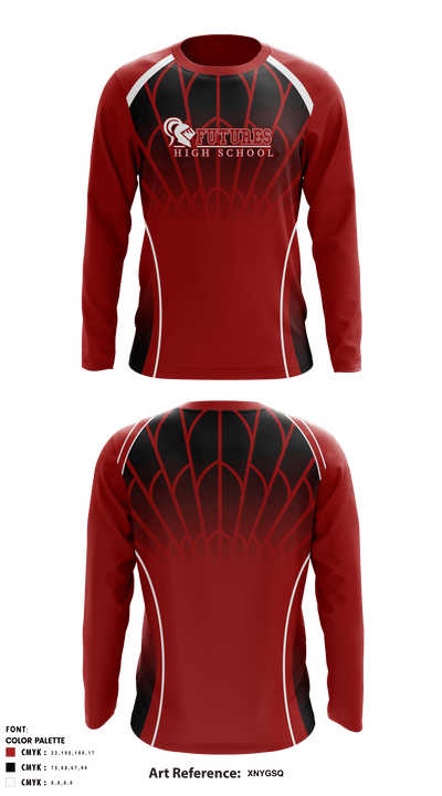 Futures High School 58162269 Long Sleeve Performance Shirt - 1