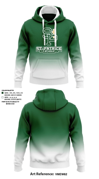 Hoodie, St Patrick Catholic High School Tennis, Tennis, Teamtime, Team time, sublimation, custom sports apparel, team uniforms, spirit wear, spiritwear, sports uniforms, custom shirts, team store, custom team store, fundraiser sports, apparel fundraiser