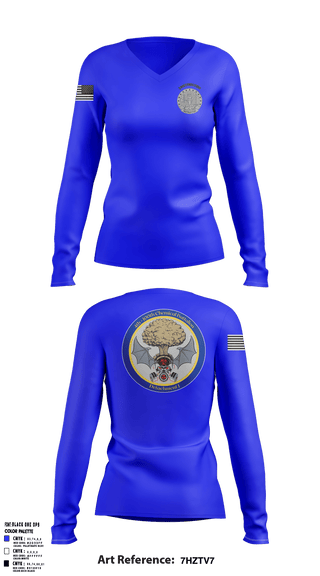 Women's Long Sleeve Vneck Shirt, , Army, Teamtime, Team time, sublimation, custom sports apparel, team uniforms, spirit wear, spiritwear, sports uniforms, custom shirts, team store, custom team store, fundraiser sports, apparel fundraiser