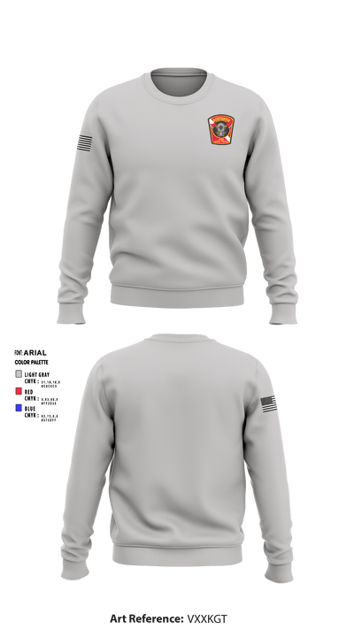 Scituate Fire Marine Response Unit 1572138 Crew Neck Sweatshirt - 1 (1)
