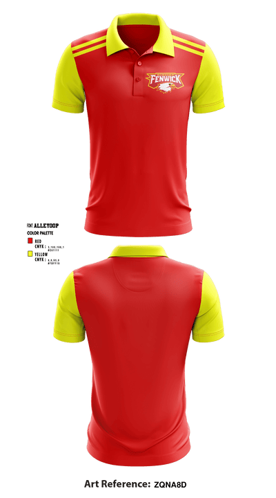 Bishop Fenwick High School Tennis 11238731 Short Sleeve Performance Polo - 1