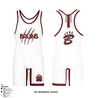 BRUINS 30178459 Wrestling Singlet - 8