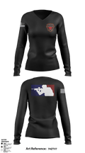 Cyndicate Operational Group 92143460 Women's Long Sleeve V-neck Shirt - 2
