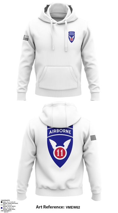 11th Airborne Division 20020731 Hoodie - 2