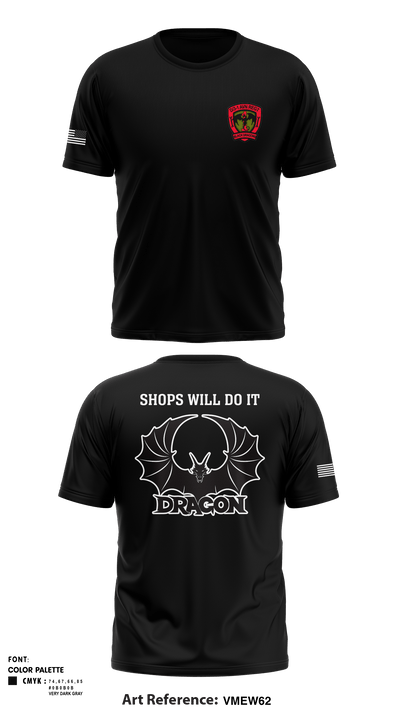 D.CO 3-1AHB 53613702 Short Sleeve Performance Shirt - 1
