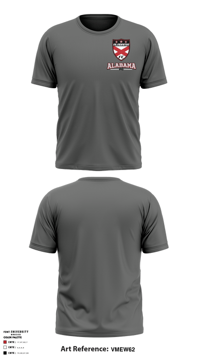 Alabama FC 6060927 Short Sleeve Performance Shirt - 4