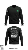 Burton Fire District Shift 1 94730632 Crew Neck Sweatshirt - 2