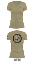 Test SF Logo 16004450 Women's Short Sleeve V-neck Shirt - 12