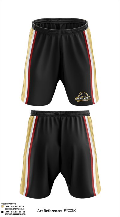 Jupiter Tequesta Athletic Association 16187605 Athletic Shorts With Pockets - 2