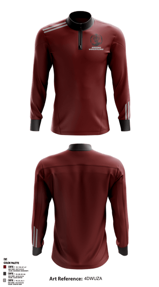 Quarter Zip Jacket, BRUINS, Wrestling, Teamtime, Team time, sublimation, custom sports apparel, team uniforms, spirit wear, spiritwear, sports uniforms, custom shirts, team store, custom team store, fundraiser sports, apparel fundraiser