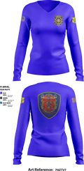 Escort 46919542 Women's Long Sleeve V-neck Shirt - 1