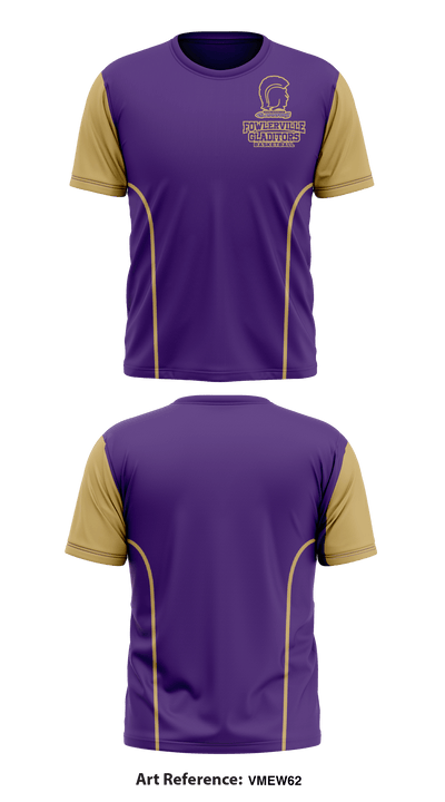 Fowlerville Basketball 79813988 Short Sleeve Performance Shirt - 1