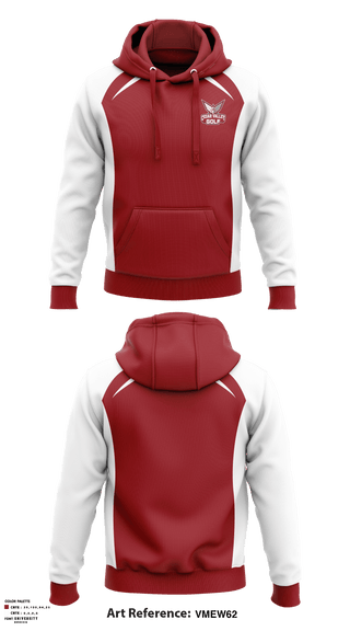 Hoodie, Cedar Valley High School Golf, Golf, Teamtime, Team time, sublimation, custom sports apparel, team uniforms, spirit wear, spiritwear, sports uniforms, custom shirts, team store, custom team store, fundraiser sports, apparel fundraiser