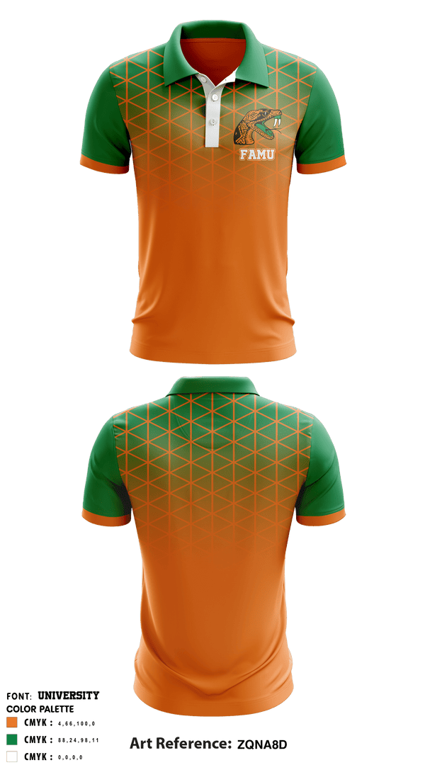 Short Sleeve Performance Polo, FAMU Basketball, Men's Basketball, Teamtime, Team time, sublimation, custom sports apparel, team uniforms, spirit wear, spiritwear, sports uniforms, custom shirts, team store, custom team store, fundraiser sports, apparel fundraiser