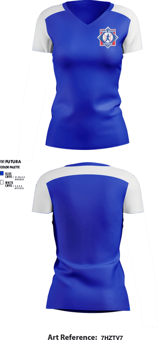 Women's Short Sleeve Vneck Shirt, Kentucky Western Babe Ruth League District 8, Baseball, Teamtime, Team time, sublimation, custom sports apparel, team uniforms, spirit wear, spiritwear, sports uniforms, custom shirts, team store, custom team store, fundraiser sports, apparel fundraiser