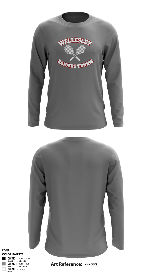 Long Sleeve Shooting Shirt, Girls Wellsesley Tennis, Tennis, Teamtime, Team time, sublimation, custom sports apparel, team uniforms, spirit wear, spiritwear, sports uniforms, custom shirts, team store, custom team store, fundraiser sports, apparel fundraiser