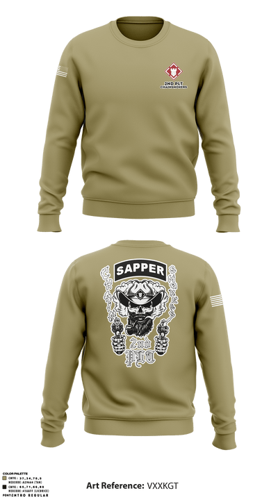 2nd PLT Chainsmokers 3207502 Crew Neck Sweatshirt - 1