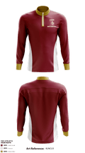 Lutheran High School basketball 36487715 Quarter Zip Jacket - 1