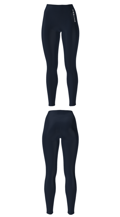 George Washington track and field 9961451 Compression Leggings - 6