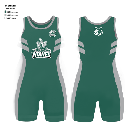Wrestling Singlet, Green Canyon High School Wrestling, Wrestling, Teamtime, Team time, sublimation, custom sports apparel, team uniforms, spirit wear, spiritwear, sports uniforms, custom shirts, team store, custom team store, fundraiser sports, apparel fundraiser