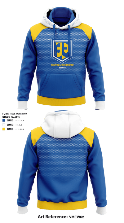 Central Wisconsin Christian High School Soccer 11552027 Hoodie - 1