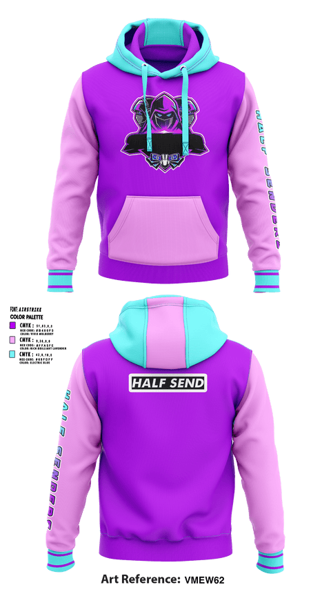 Hoodie, Half Senders, E-Sports, Teamtime, Team time, sublimation, custom sports apparel, team uniforms, spirit wear, spiritwear, sports uniforms, custom shirts, team store, custom team store, fundraiser sports, apparel fundraiser
