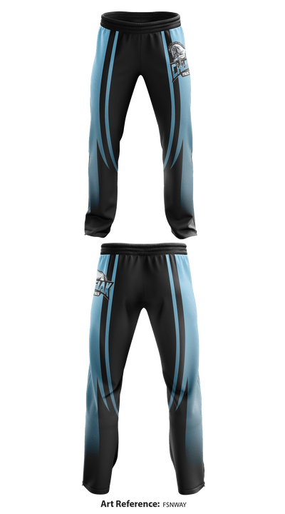 Chugiak High School Cross Country 40853261 Sweatpants - 1