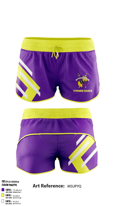 Winner High School Dance 81397679 Women's Shorts - 1