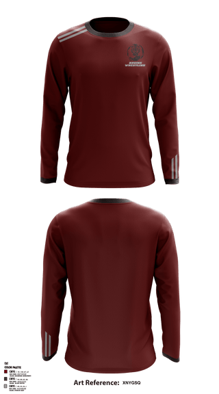 Long Sleeve Performance Shirt, BRUINS, Wrestling, Teamtime, Team time, sublimation, custom sports apparel, team uniforms, spirit wear, spiritwear, sports uniforms, custom shirts, team store, custom team store, fundraiser sports, apparel fundraiser