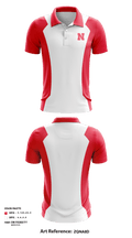 University of Nebraska Golf 3369063 Short Sleeve Performance Polo - 1