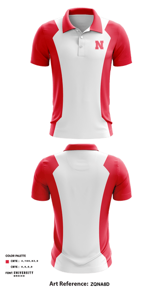 Short Sleeve Performance Polo, University of Nebraska Golf, Golf, Teamtime, Team time, sublimation, custom sports apparel, team uniforms, spirit wear, spiritwear, sports uniforms, custom shirts, team store, custom team store, fundraiser sports, apparel fundraiser