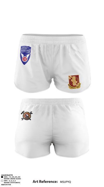 B Co., 25th BSB, 1st BDE, 11th ADV 27348803 Ranger Panties - 7