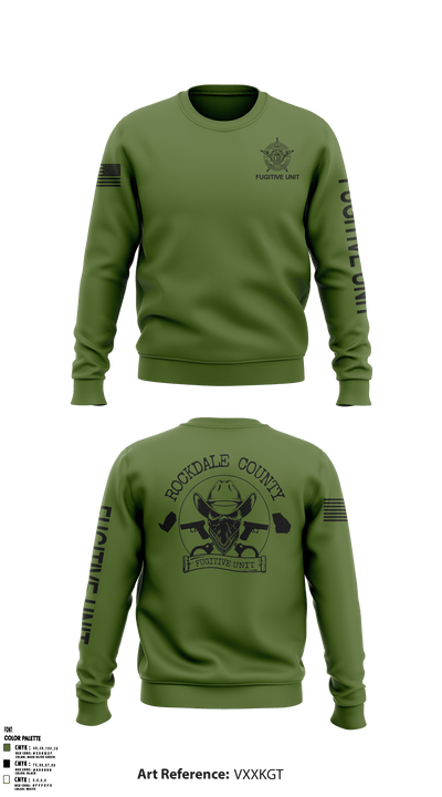 RCSO Fugitive Unit 21938388 Crew Neck Sweatshirt - 3