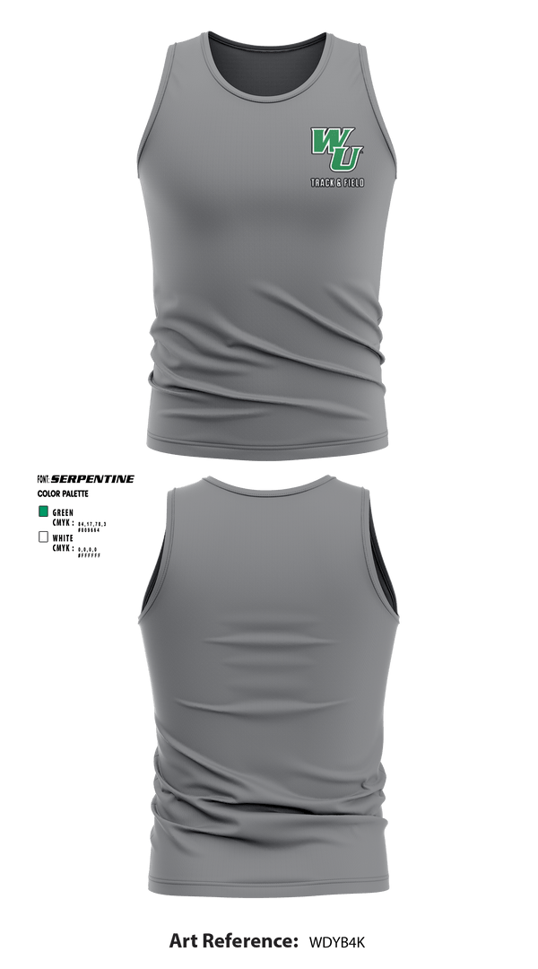 Tank Top, Wilmington University Track, Track & Field, Teamtime, Team time, sublimation, custom sports apparel, team uniforms, spirit wear, spiritwear, sports uniforms, custom shirts, team store, custom team store, fundraiser sports, apparel fundraiser
