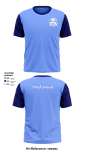 Triangle Volleyball Club 52610257 Short Sleeve Performance Shirt - 1
