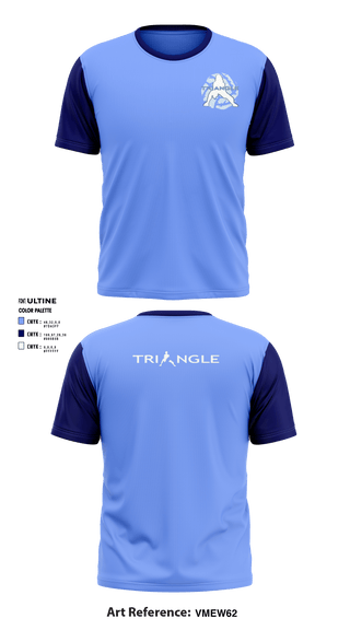 Short Sleeve Performance Shirt, Triangle Volleyball Club, Women's Volleyball, Teamtime, Team time, sublimation, custom sports apparel, team uniforms, spirit wear, spiritwear, sports uniforms, custom shirts, team store, custom team store, fundraiser sports, apparel fundraiser