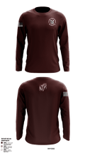 Uvalde High School NJROTC 7573080 Long Sleeve Performance Shirt - 2