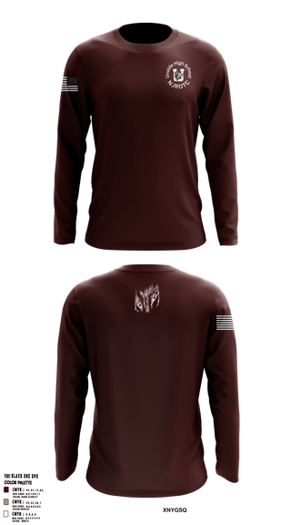Long Sleeve Performance Shirt, , Navy, Teamtime, Team time, sublimation, custom sports apparel, team uniforms, spirit wear, spiritwear, sports uniforms, custom shirts, team store, custom team store, fundraiser sports, apparel fundraiser