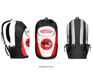 Gear Bag, Whitwell Middle School Women's Volleyball, Women's Volleyball, Teamtime, Team time, sublimation, custom sports apparel, team uniforms, spirit wear, spiritwear, sports uniforms, custom shirts, team store, custom team store, fundraiser sports, apparel fundraiser