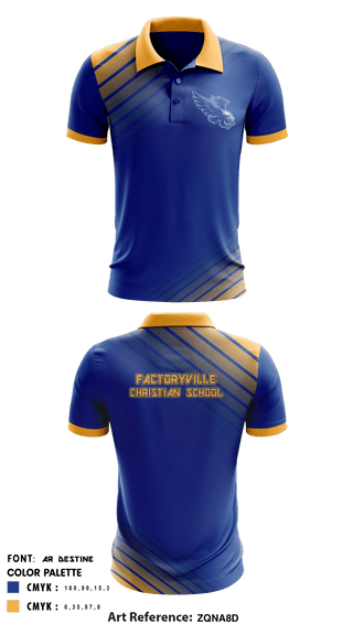Short Sleeve Performance Polo, Factoryville Christian School, School Spirit Store, Teamtime, Team time, sublimation, custom sports apparel, team uniforms, spirit wear, spiritwear, sports uniforms, custom shirts, team store, custom team store, fundraiser sports, apparel fundraiser