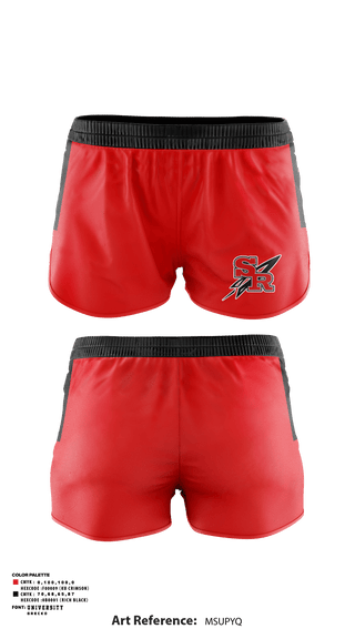 Track Shorts, Slippery Rock Area High School Track, Track & Field, Teamtime, Team time, sublimation, custom sports apparel, team uniforms, spirit wear, spiritwear, sports uniforms, custom shirts, team store, custom team store, fundraiser sports, apparel fundraiser