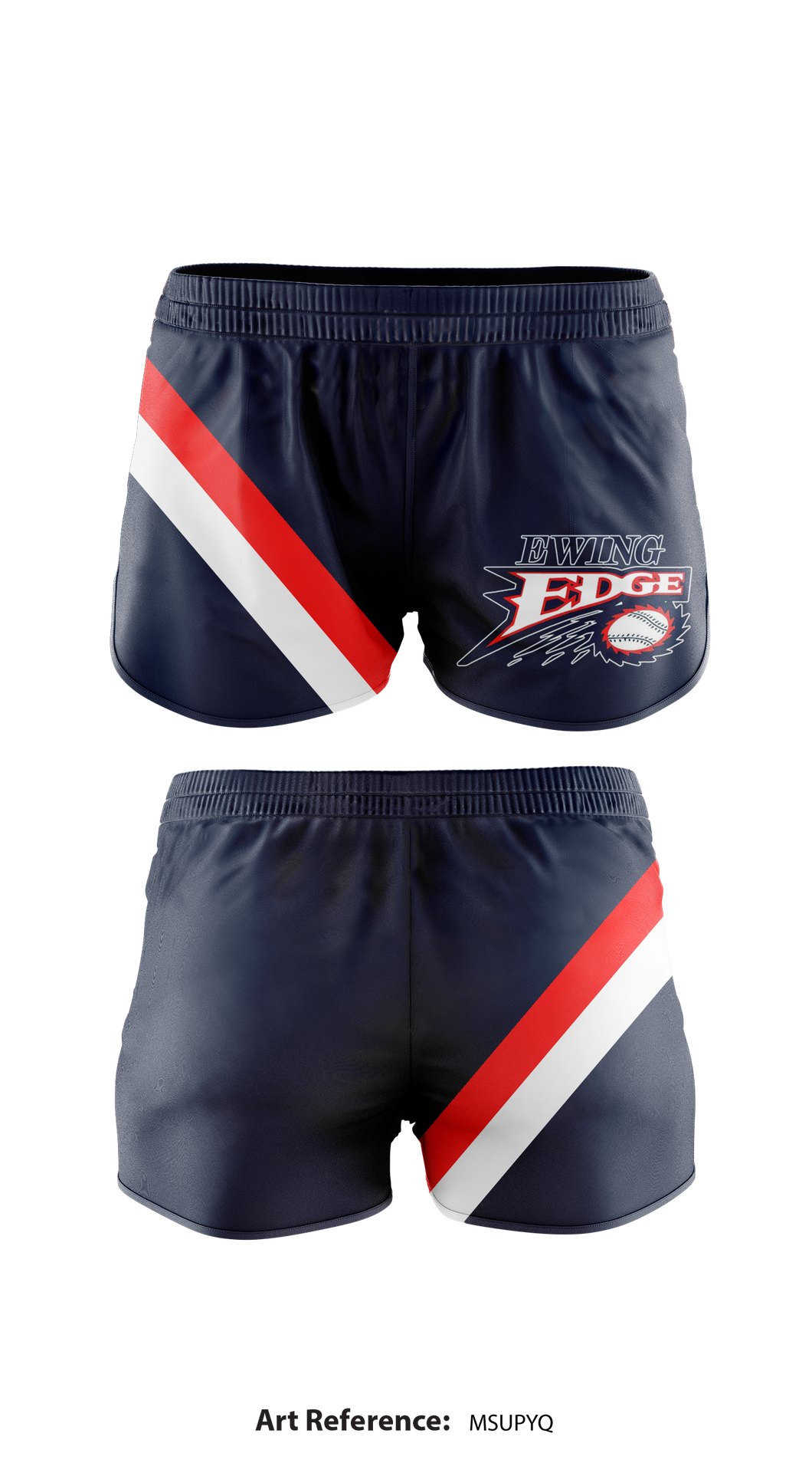Ewing Edge Softball 81004704 Women's Shorts - 2