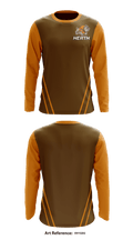 Heath High School 37532753 Long Sleeve Performance Shirt - 1