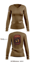 3SQDN, 3SFAB 49746293 Women's Long Sleeve V-neck Shirt - 2