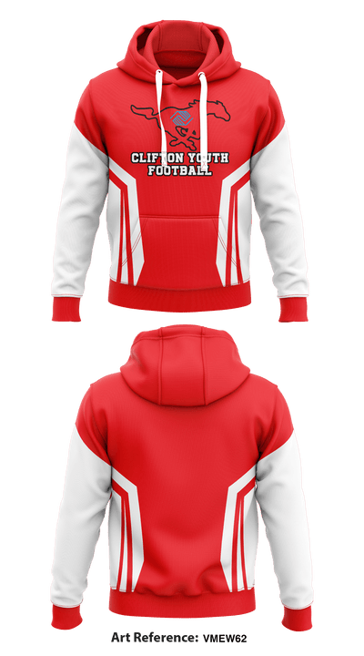 Clifton Youth Football 75222726 Hoodie - 1
